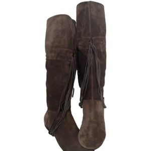 Mui Mui Suede boots. EU 36